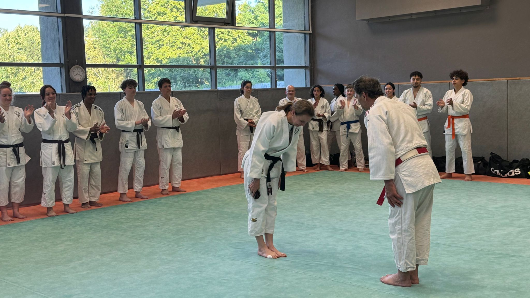 Rei · Le salut du judo